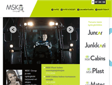 Tablet Screenshot of mskgroup.fi