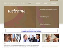 Tablet Screenshot of mskgroup.org